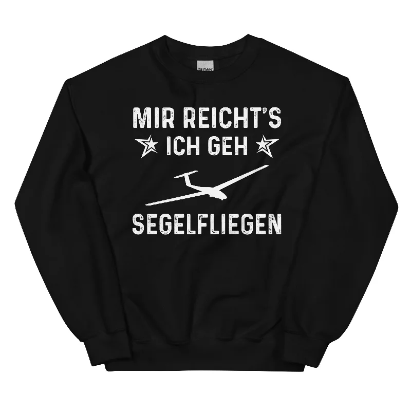 Mir Reicht's Ich Gen Segelfliegen - Sweatshirt (Unisex) Hoodie with Drawstring Waist Adjustable Fitted Mir Reicht's Ich Gen Segelfliegen - Sweatshirt (Unisex) Hoodie with Drawstring Waist Adjustable Fitted
