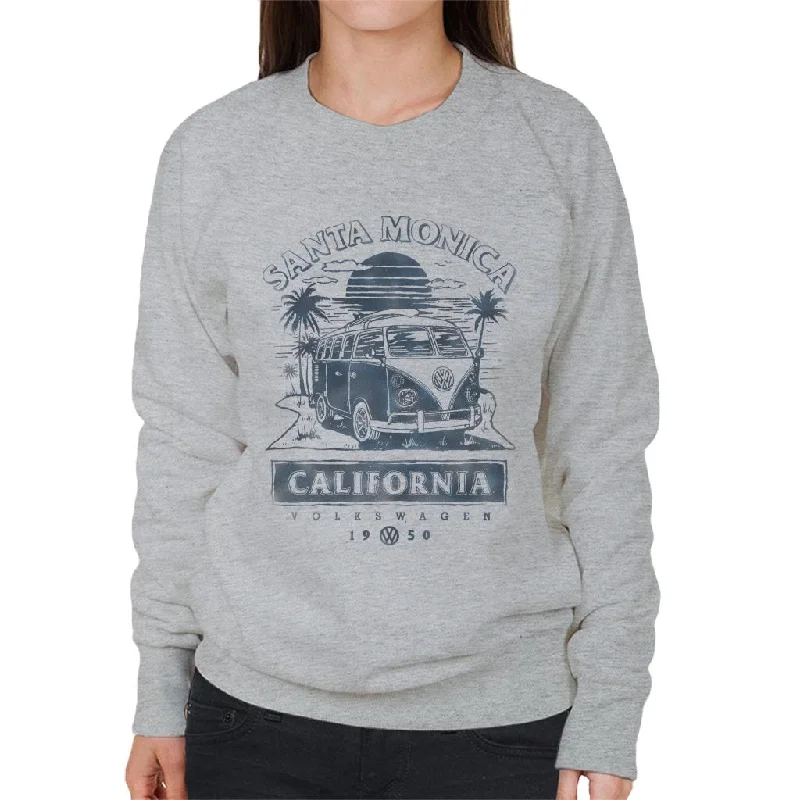 Volkswagen California Sunset Camper Women's Sweatshirt Hoodie with Patch Decorative Personalized Volkswagen California Sunset Camper Women's Sweatshirt Hoodie with Patch Decorative Personalized