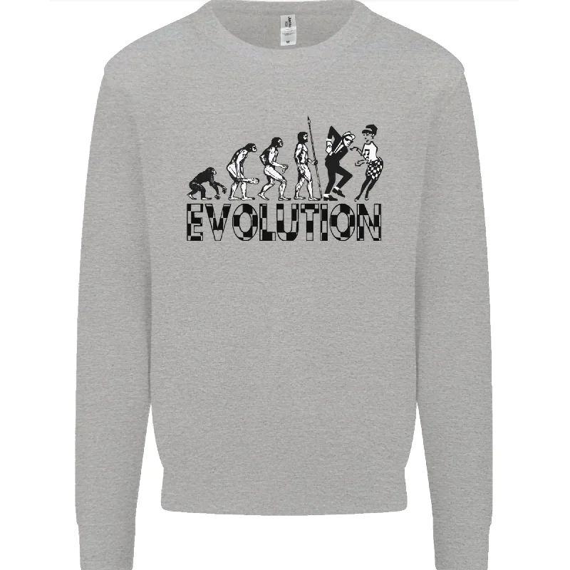 2 Tone Evolution Music 2Tone SKA Mens Sweatshirt Jumper Hoodie with Button Placket Classic Preppy 2 Tone Evolution Music 2Tone SKA Mens Sweatshirt Jumper Hoodie with Button Placket Classic Preppy