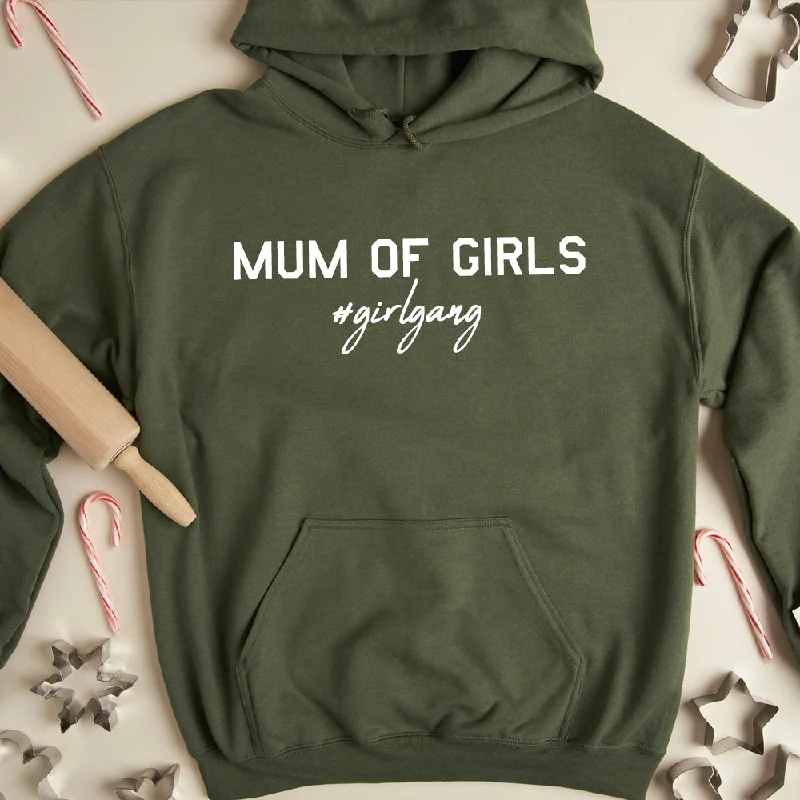 Mum of Girls (#GirlGang) Hoodie (MRK X) Hoodie with Toggle Buttons Decorative Unique Mum of Girls (#GirlGang) Hoodie (MRK X) Hoodie with Toggle Buttons Decorative Unique