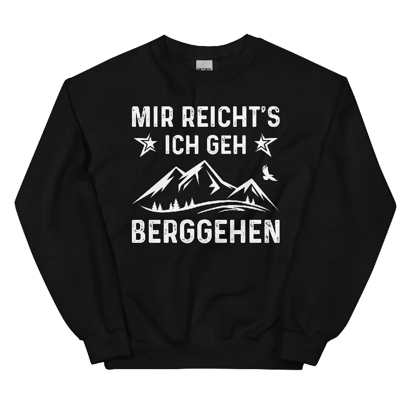 Mir Reicht's Ich Gen Berggehen - Sweatshirt (Unisex) Hoodie with Drop Shoulder Relaxed Streetwear Mir Reicht's Ich Gen Berggehen - Sweatshirt (Unisex) Hoodie with Drop Shoulder Relaxed Streetwear