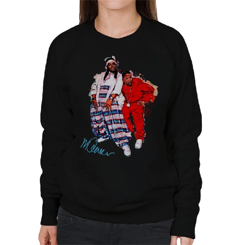 Sidney Maurer Original Portrait Of Outkast Andre 3000 Baggy Trousers Women's Sweatshirt Hoodie with Pastel Soft Subtle Sidney Maurer Original Portrait Of Outkast Andre 3000 Baggy Trousers Women's Sweatshirt Hoodie with Pastel Soft Subtle