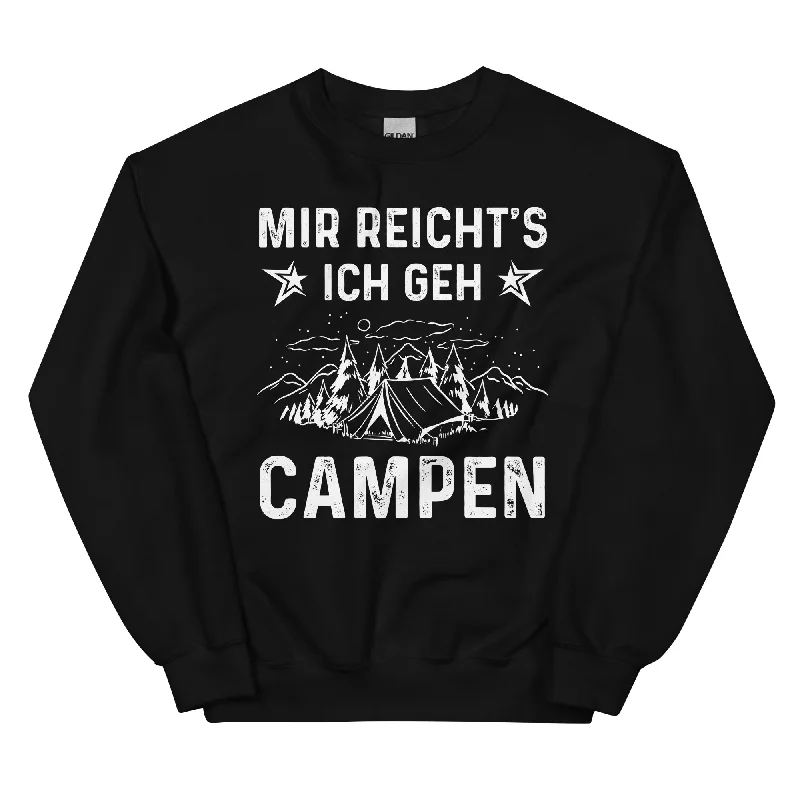 Mir Reicht's Ich Gen Campen - Sweatshirt (Unisex) Hoodie with Lace Feminine Delicate Mir Reicht's Ich Gen Campen - Sweatshirt (Unisex) Hoodie with Lace Feminine Delicate