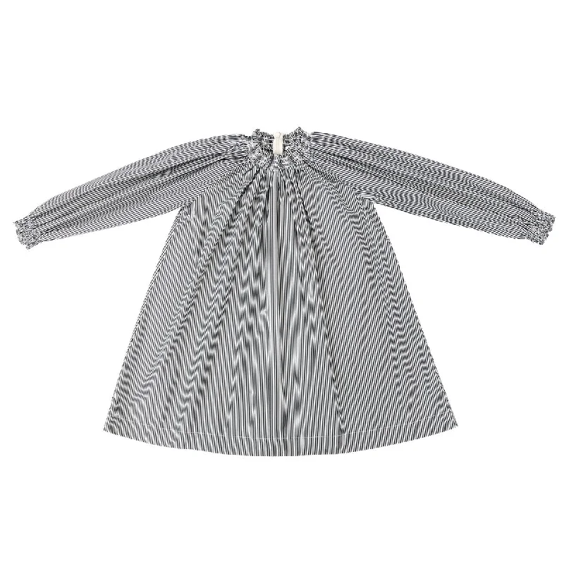 Little Parni Black Striped Dress