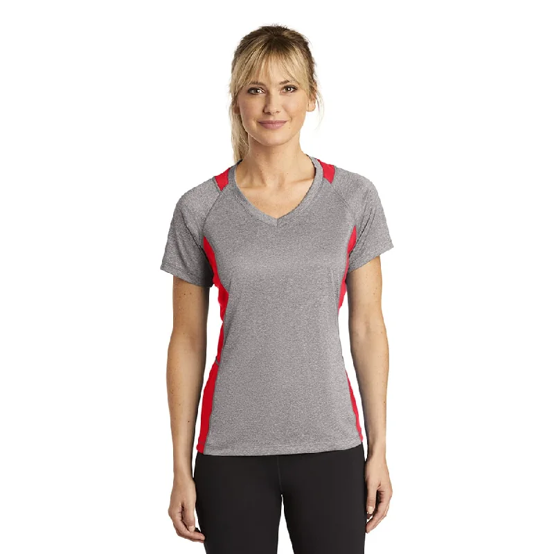 Vintage Heather/True Red