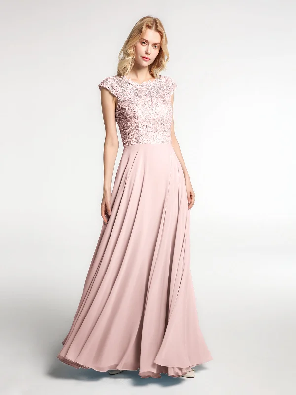 Illusion Wrap Neck Lace and Chiffon Maxi Dress-Dusty Rose Chic Summer Floral Maxi Dress Illusion Wrap Neck Lace and Chiffon Maxi Dress-Dusty Rose Chic Summer Floral Maxi Dress