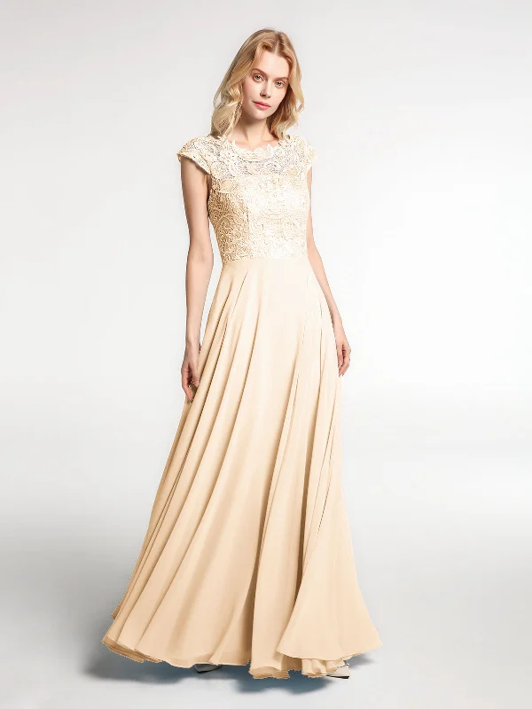 Illusion Wrap Neck Lace and Chiffon Maxi Dress-Peach Trendy Off-Shoulder Ruffle Maxi Dress Illusion Wrap Neck Lace and Chiffon Maxi Dress-Peach Trendy Off-Shoulder Ruffle Maxi Dress