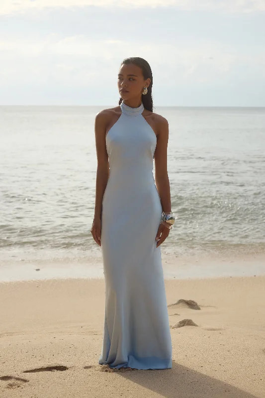 Runaway The Label BRIGITTE Bridesmaids Semi Formal Maxi Dress Trendy Maxi Dress with Bow Runaway The Label BRIGITTE Bridesmaids Semi Formal Maxi Dress Trendy Maxi Dress with Bow