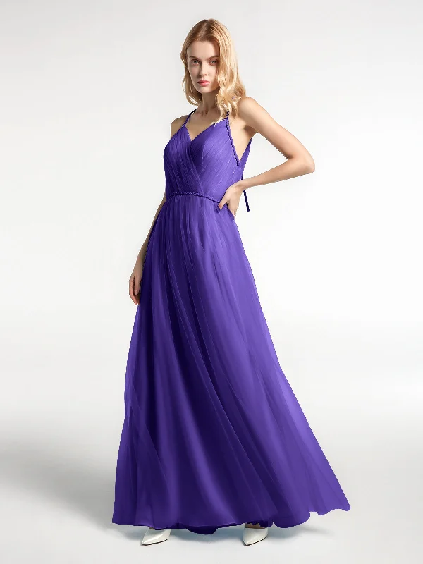 Twist Straps Tulle Maxi Dress with V Neckline Regency Trendy Floral Print Maxi Dress Twist Straps Tulle Maxi Dress with V Neckline Regency Trendy Floral Print Maxi Dress