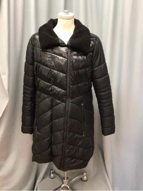 ANDREW MARC SIZE X LARGE Ladies JACKET Faux Fur Fabric Real Fur Fabric Shearling Fabric