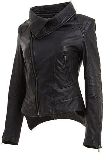 Super Springle Women Classic Leather Jackets Embroidered Jacket Appliqued Jacket Beaded Jacket