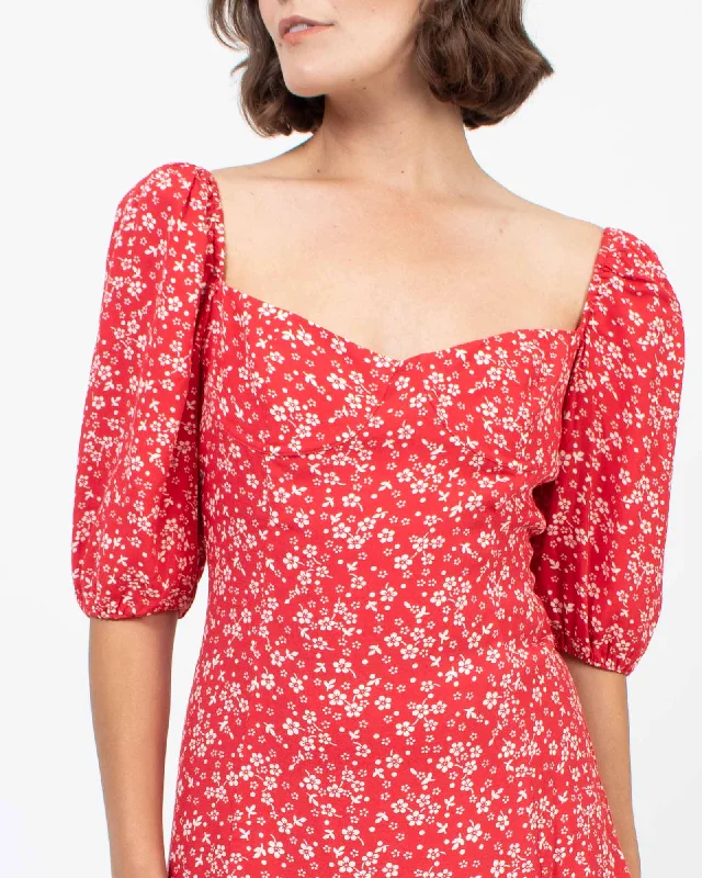 Floral Mini Dress Fashionable Boho-Chic Mini Dress