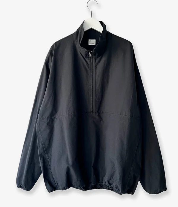 holk/PULLOVER SHIRT (NAVY) Elegant Classic Vintage