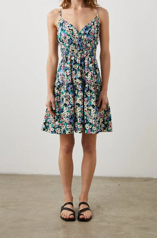 CARMEN DRESS - WILDFLOWER MEADOW