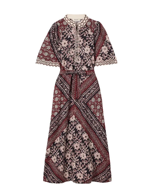 Danae Print Sleeve Dress