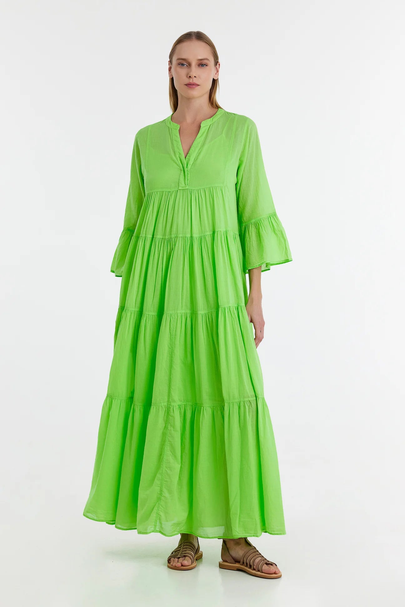 Devotion Twins Manousia Dress - Green