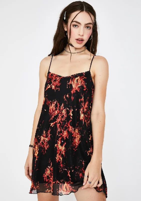 Fire Sanita Mini Dress Comfortable Casual Mini Dress