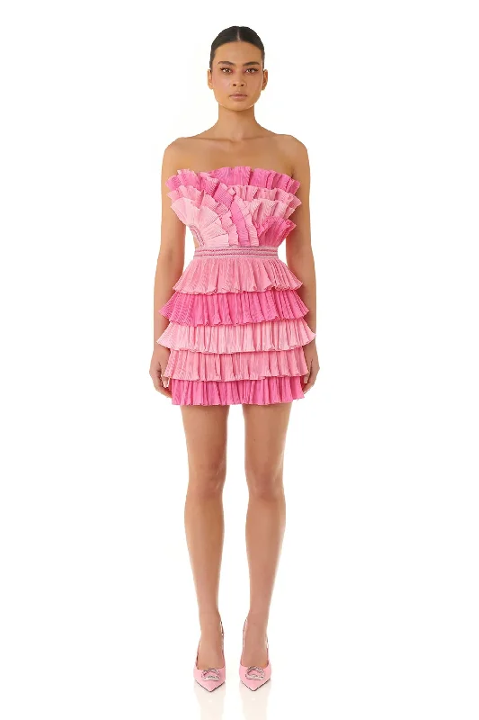 Josephine Dress Pink by Eliya The Label