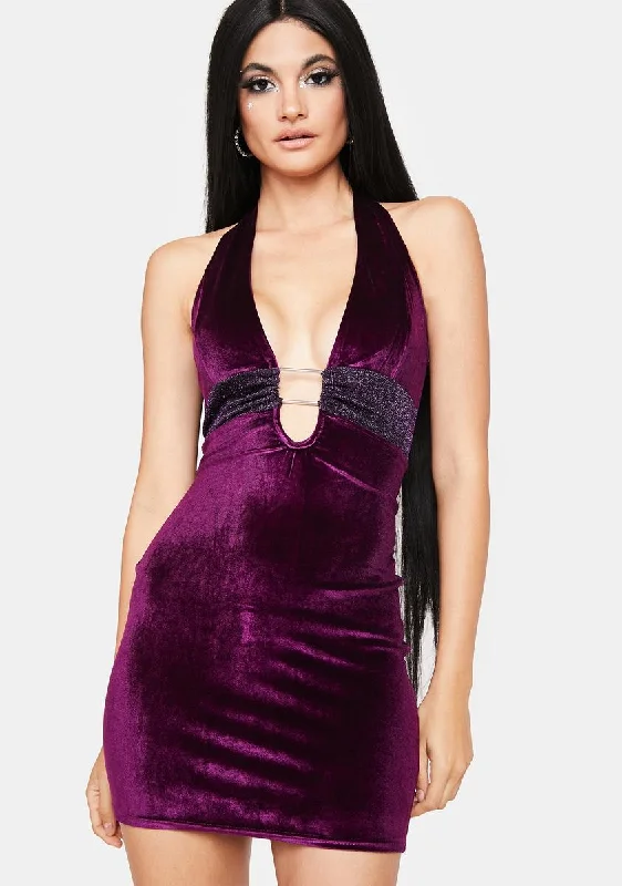 Magical Love After Love Velvet Mini Dress Classic Shift Mini Dress