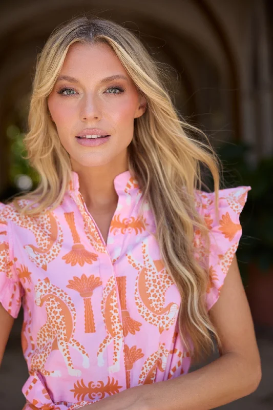 Miller Dress in Apricot Prowess