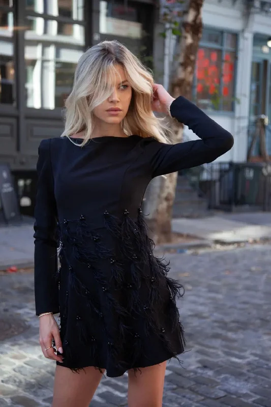 Perla Dress Black