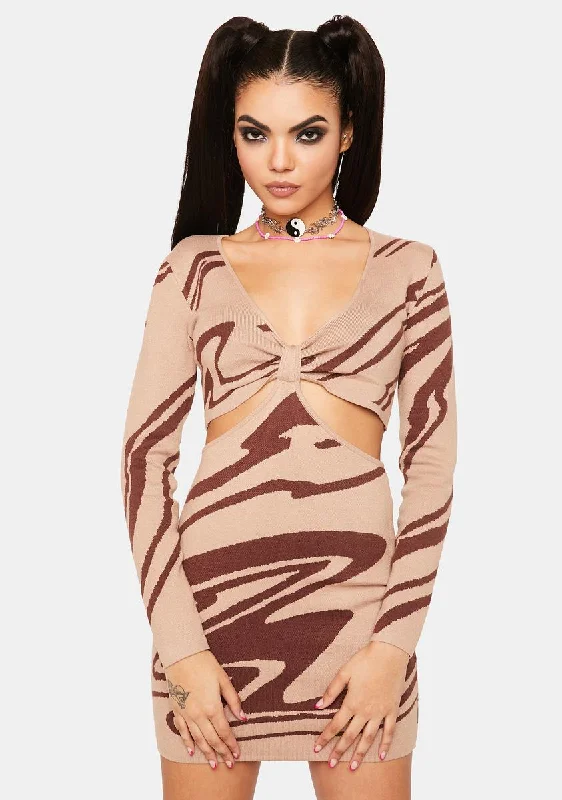 Rhythm Romance Mini Dress Casual V-Neck Mini Dress