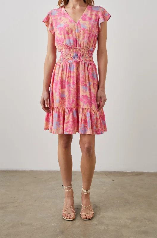 TARA DRESS - PASSION FLOWER