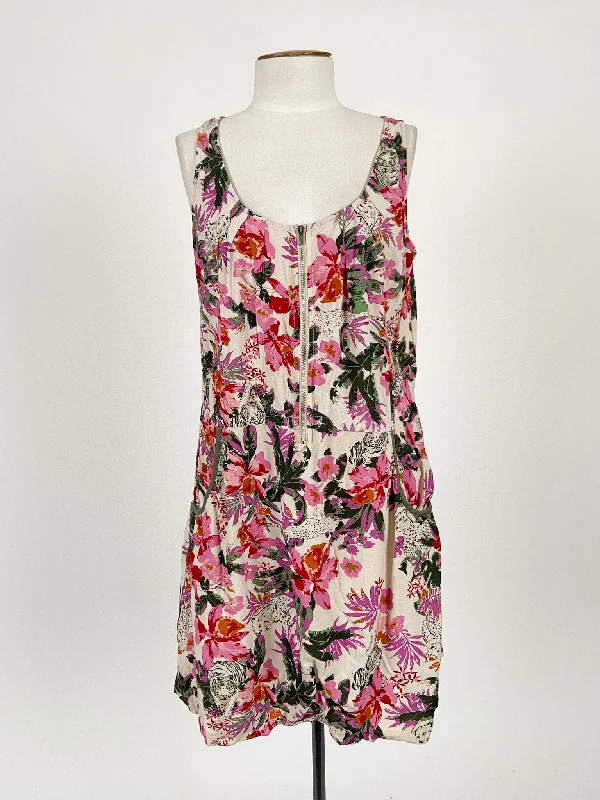 Valley Girl | Multicoloured Casual Dress | Size 10