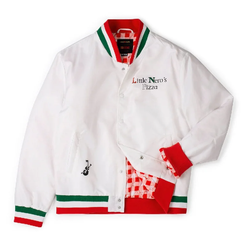 Home Alone "Little Nero's Pizza" – Coach Jacket Corduroy Jacket Velvet Jacket Brocade Jacket Home Alone "Little Nero's Pizza" – Coach Jacket Corduroy Jacket Velvet Jacket Brocade Jacket