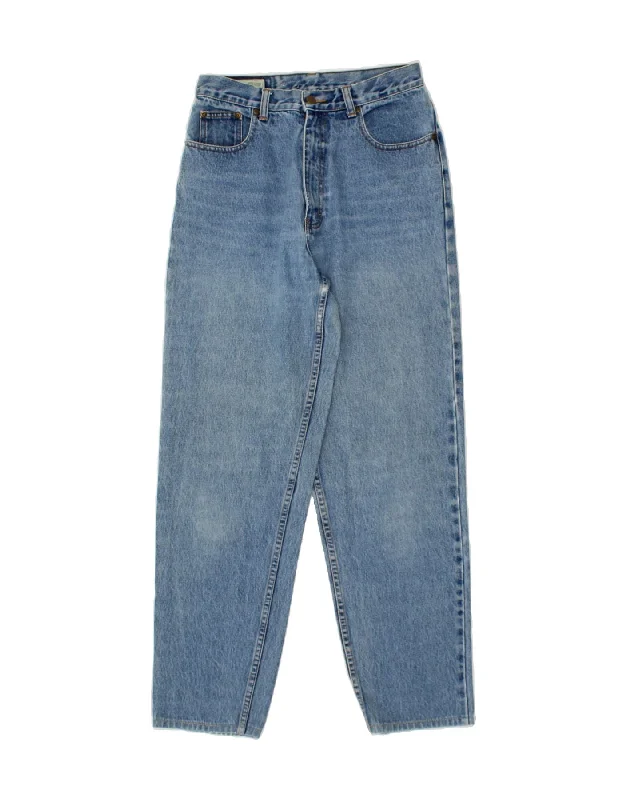 EDDIE BAUER Womens High Waist Tapered Jeans US 10 Medium W30 L30 Blue Casual Bootcut Ripped Jeans EDDIE BAUER Womens High Waist Tapered Jeans US 10 Medium W30 L30 Blue Casual Bootcut Ripped Jeans