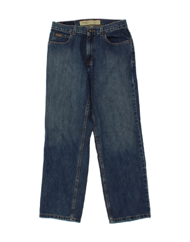EDDIE BAUER Womens Natural Fit Loose Jeans US 10 Medium W30 L29 Blue Comfortable Low-Rise Jeans EDDIE BAUER Womens Natural Fit Loose Jeans US 10 Medium W30 L29 Blue Comfortable Low-Rise Jeans