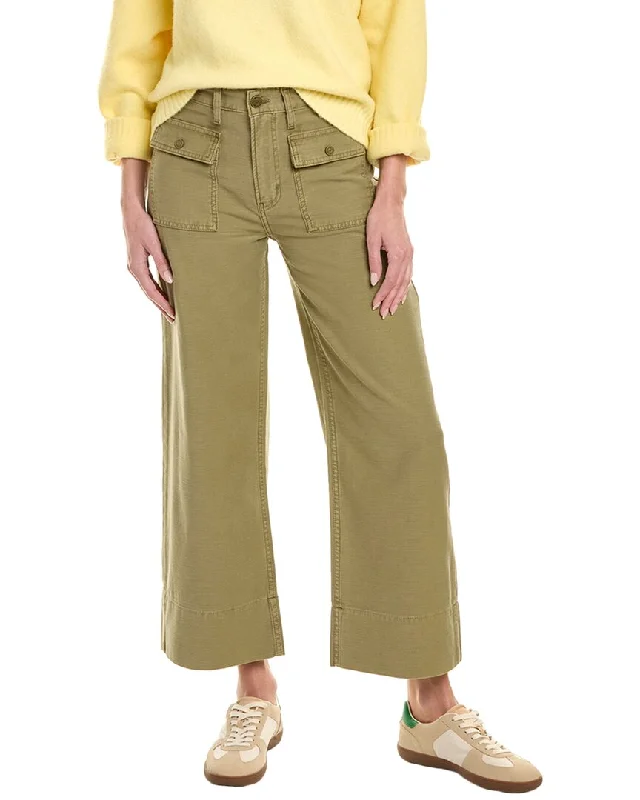 FRAME Denim 70s Washed Summer Sage Crop Straight Jean Chic Cropped Jeans