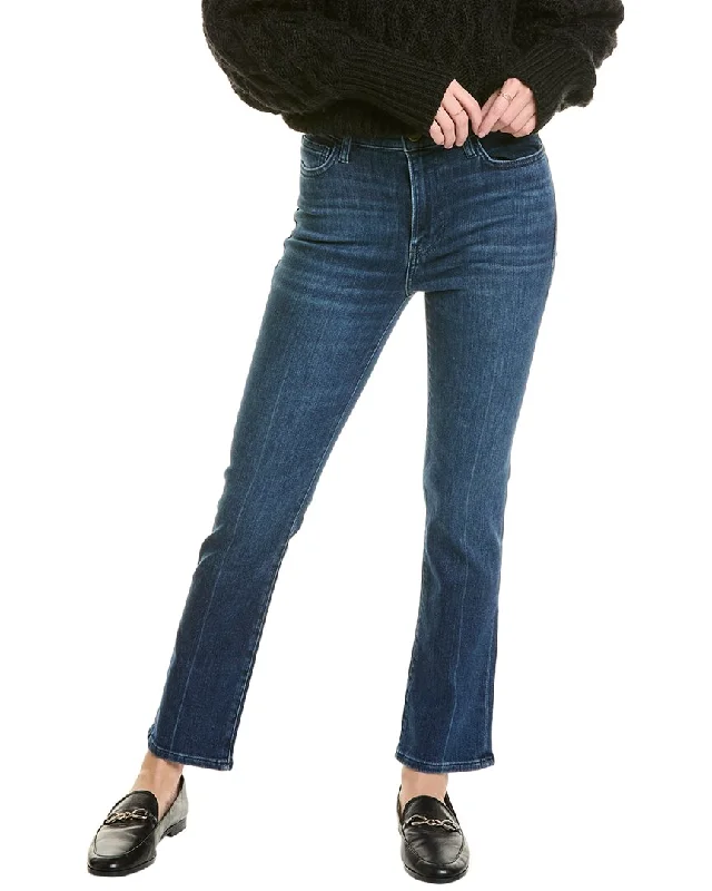 FRAME Denim Le High Calvin Straight Jean Chic Faded Blue Jeans