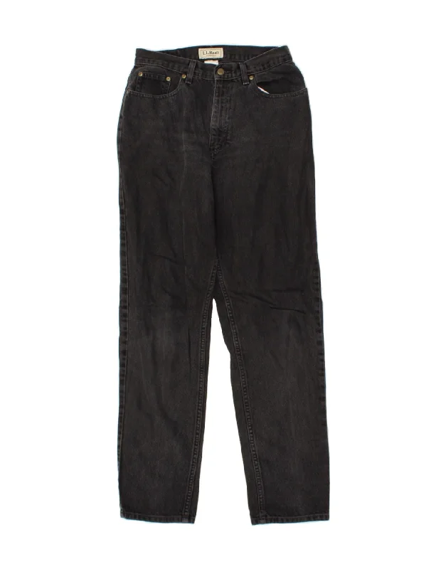 L.L.BEAN Womens Tall High Waist Straight Jeans US 10 Medium W30 L32 Grey Cozy Relaxed Fit Jeans L.L.BEAN Womens Tall High Waist Straight Jeans US 10 Medium W30 L32 Grey Cozy Relaxed Fit Jeans