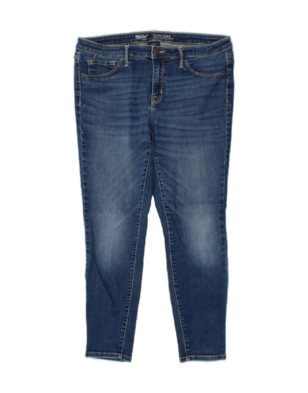 MOSSIMO Womens Mid Rise Jegging Jeans US 14 Large W32 L26 Blue Cotton Stylish Slim Fit Denim MOSSIMO Womens Mid Rise Jegging Jeans US 14 Large W32 L26 Blue Cotton Stylish Slim Fit Denim