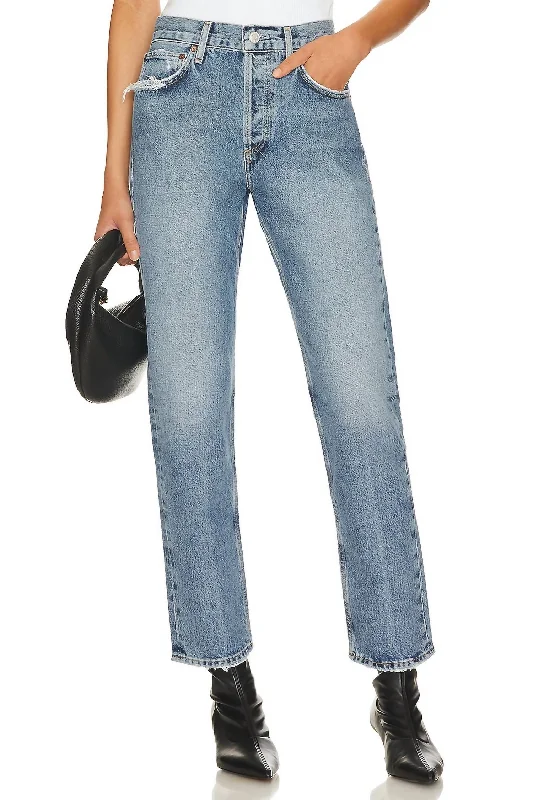 Parker Long Jeans In Invention Comfortable Low-Rise Jeans