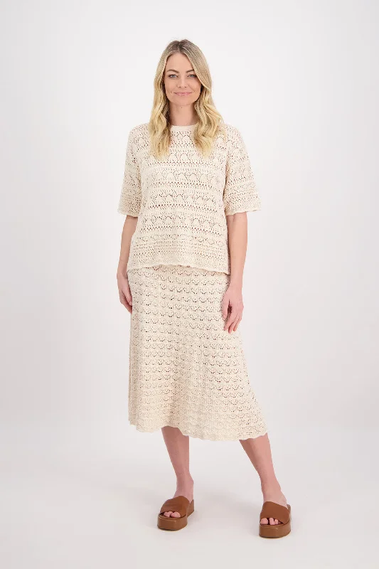 Briarwood Pixie Skirt - Natural breathable skirt fabric