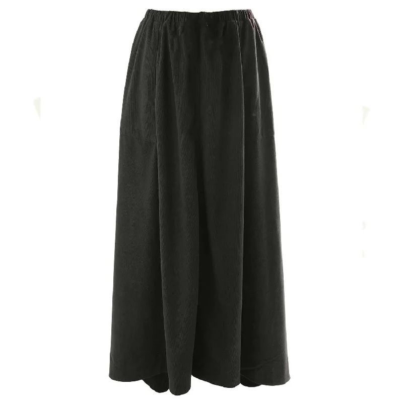 Hev Black Handkerchief Skirt (HSK503) corduroy skirt durable