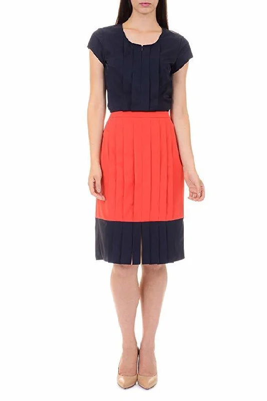 LM StyleBar Carwash Pleat Skirt cashmere skirt plush