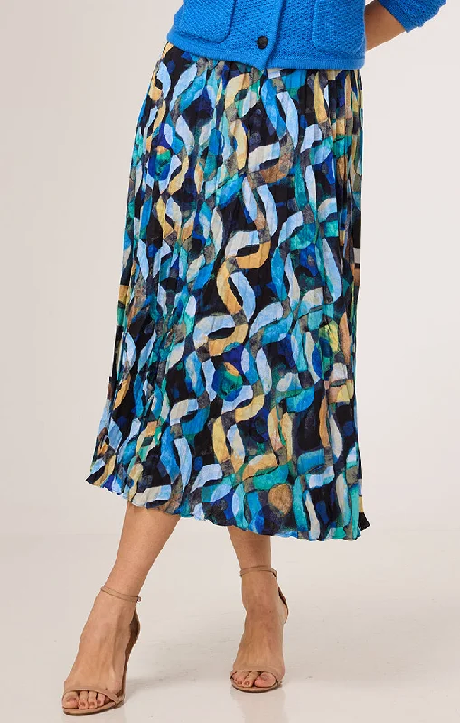WAVE LINKS SKIRT wrap skirt elegant