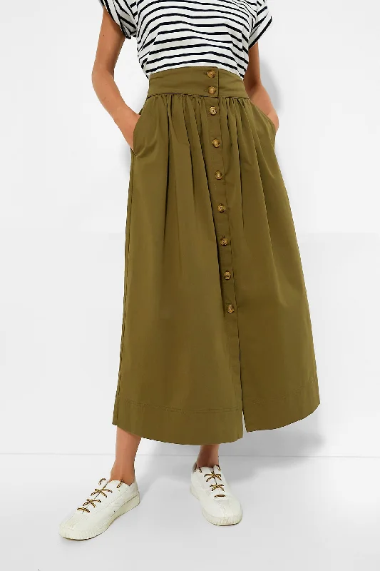 Safari Darja Midi Skirt silk skirt luxurious