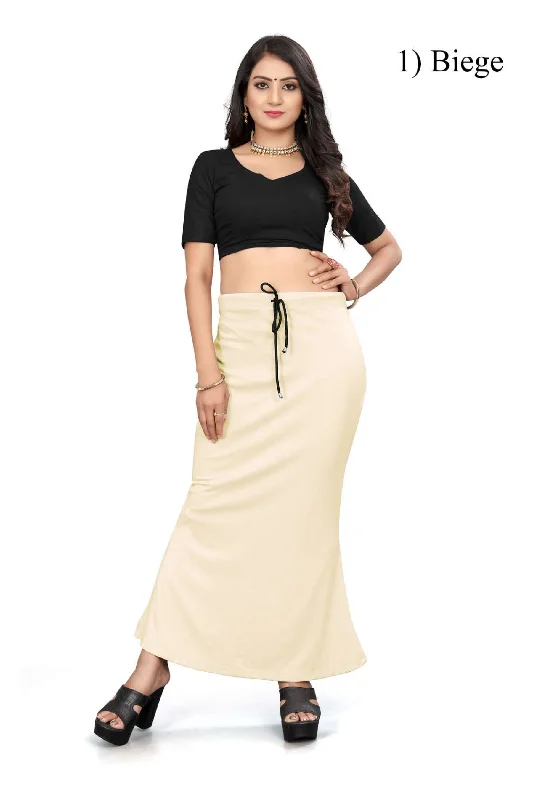 Stretchable Shapewear Petticoat (Underskirt) cashmere skirt plush