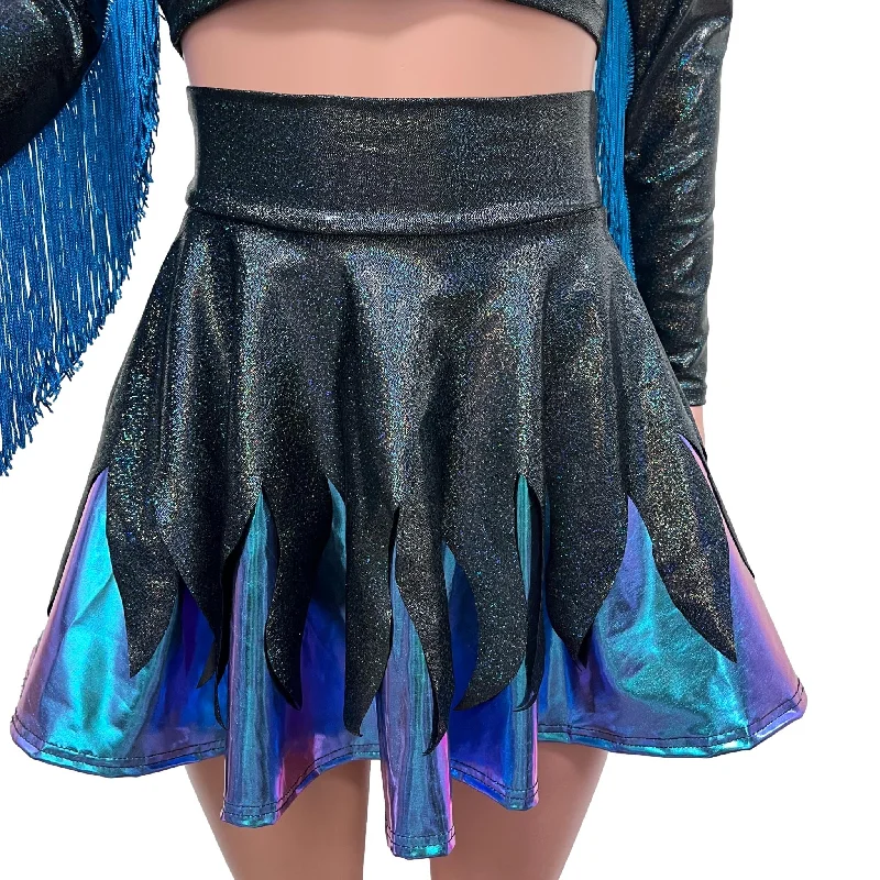 Tentacle Skirt | Holographic Skirt Inspired by Ursula | Mermaid Skirt lace skirt elegant