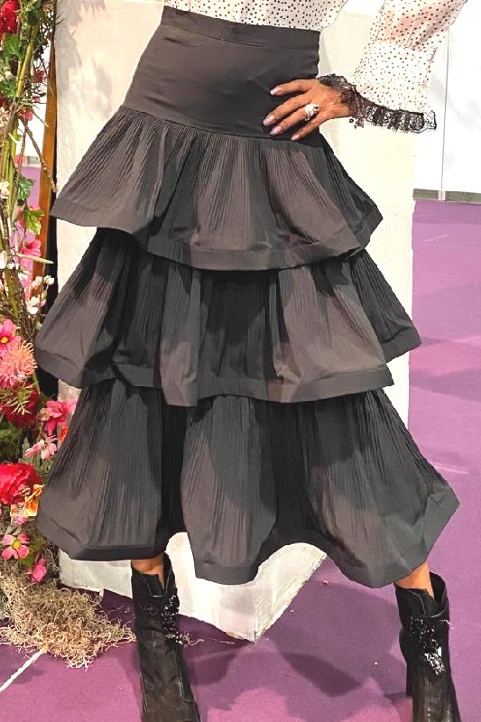 X7492 SKIRT (XXL ONLY) spandex blend skirt